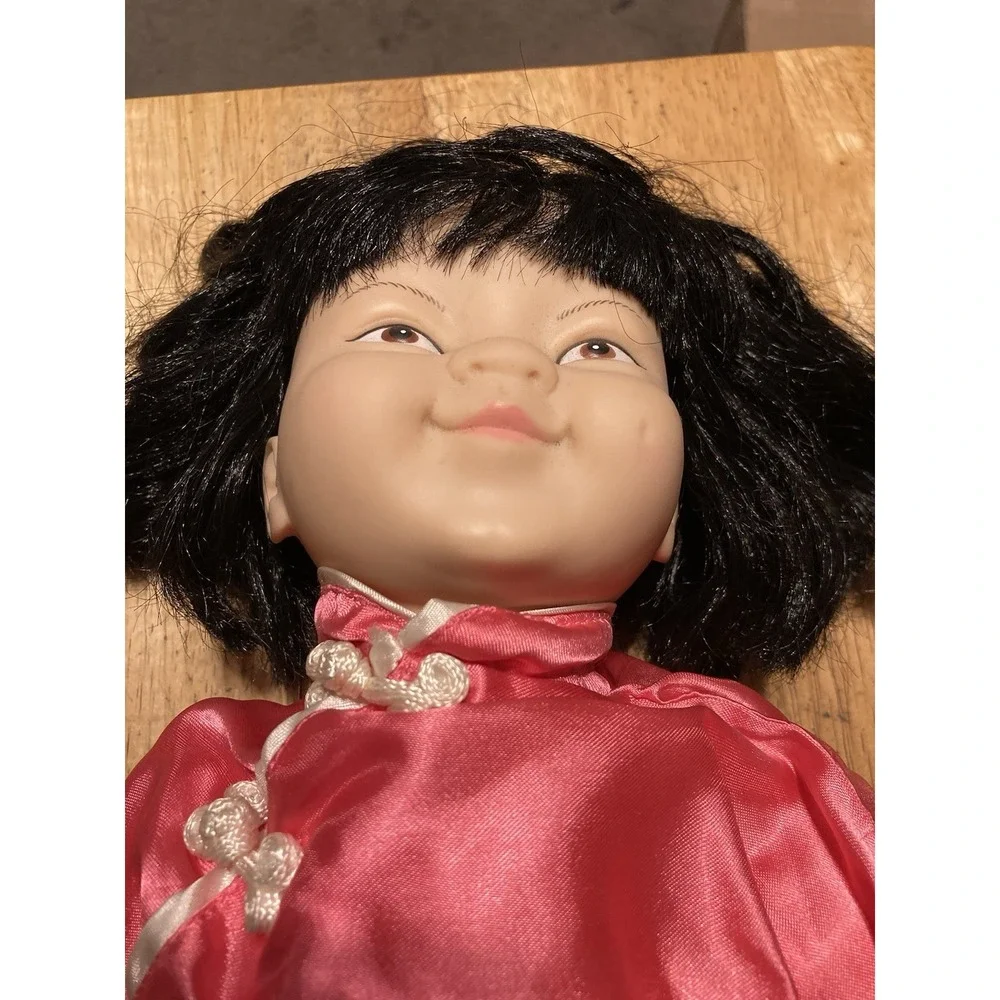 Asian Baby Doll Vinyl Soft Body 14 Inch